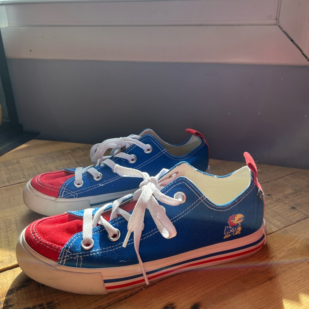 KU Kansas Jayhawks SKICKS Sneakers